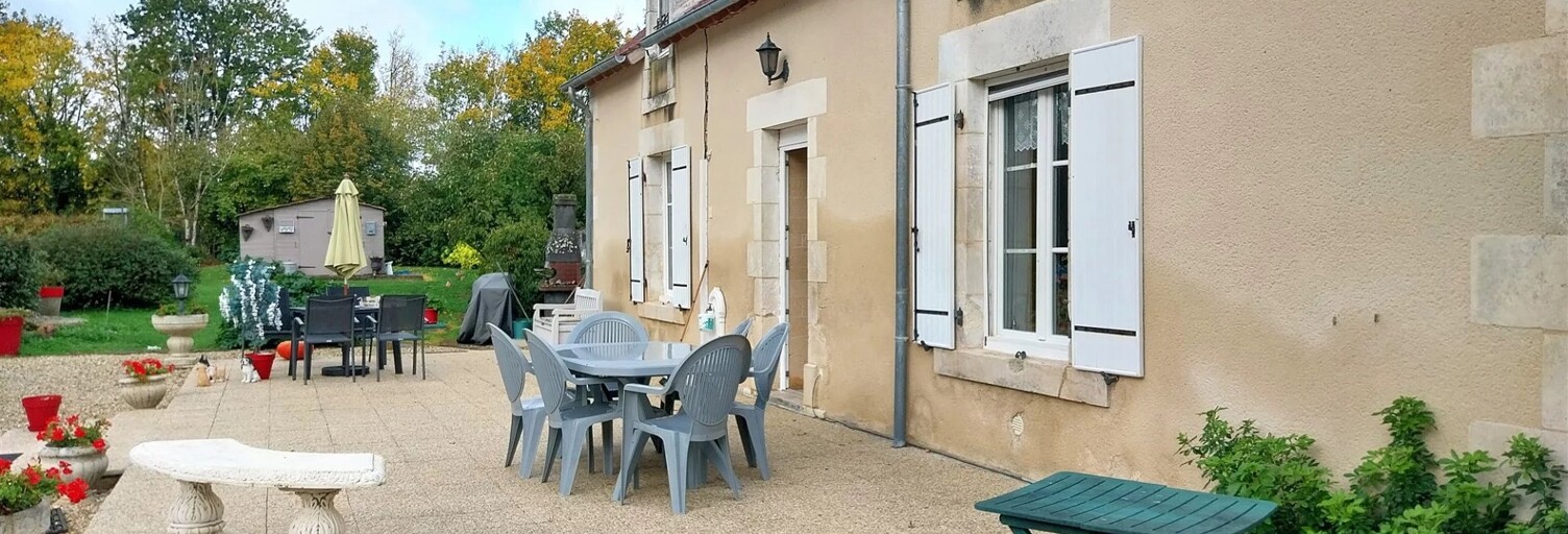 Maison 8 Pièces 160 m² à vendre à Saint-Hilaire-sur-Benaize (36370)