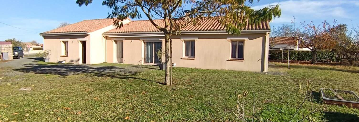 Maison 6 Pièces 116 m² à vendre à Saint-Léger-de-Montbrun (79100)