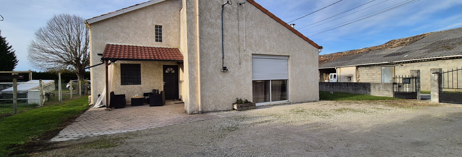 Maison 6 Pièces 173 m² à vendre à Clam (17500)