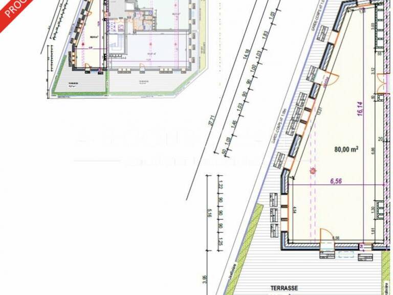 BUREAUX - LOCAUX PRO A VENDRE — photo 1