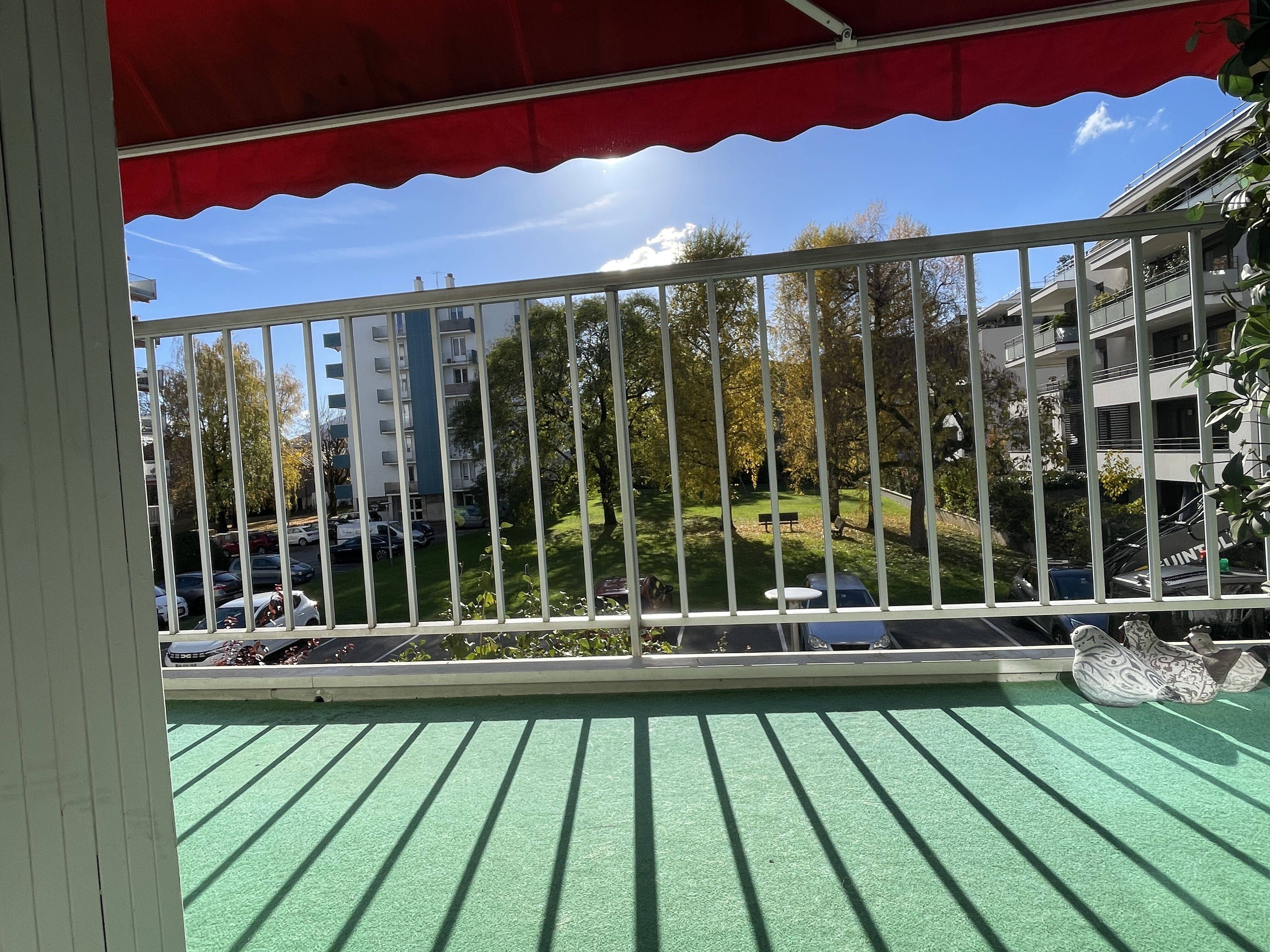 T3 annecy le vieux lumineux, vue parc, proche lac