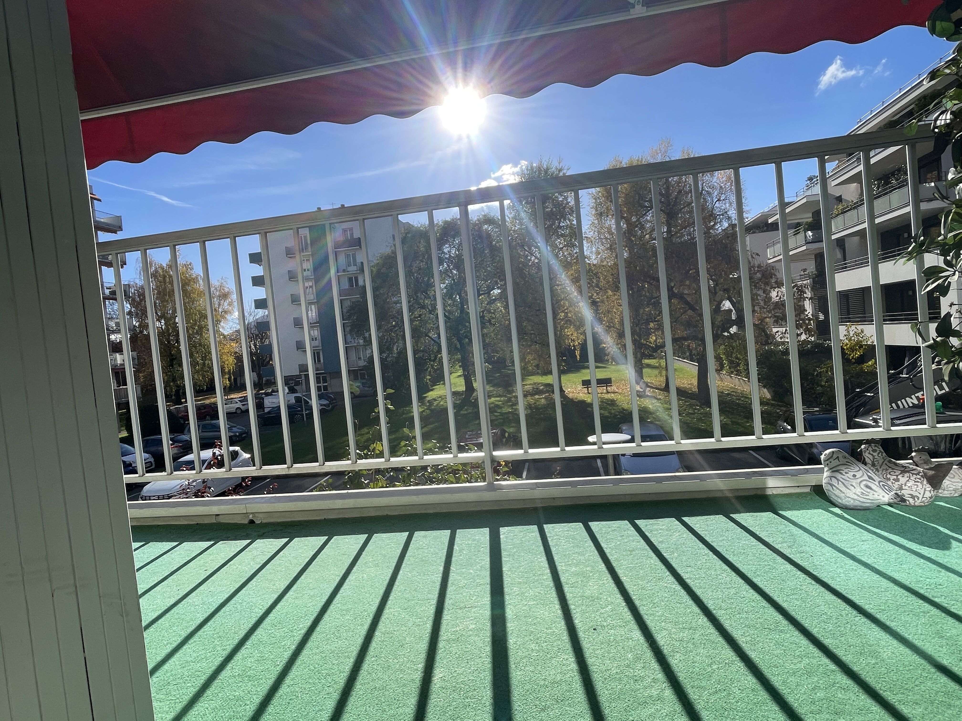T3 annecy le vieux lumineux, vue parc, proche lac