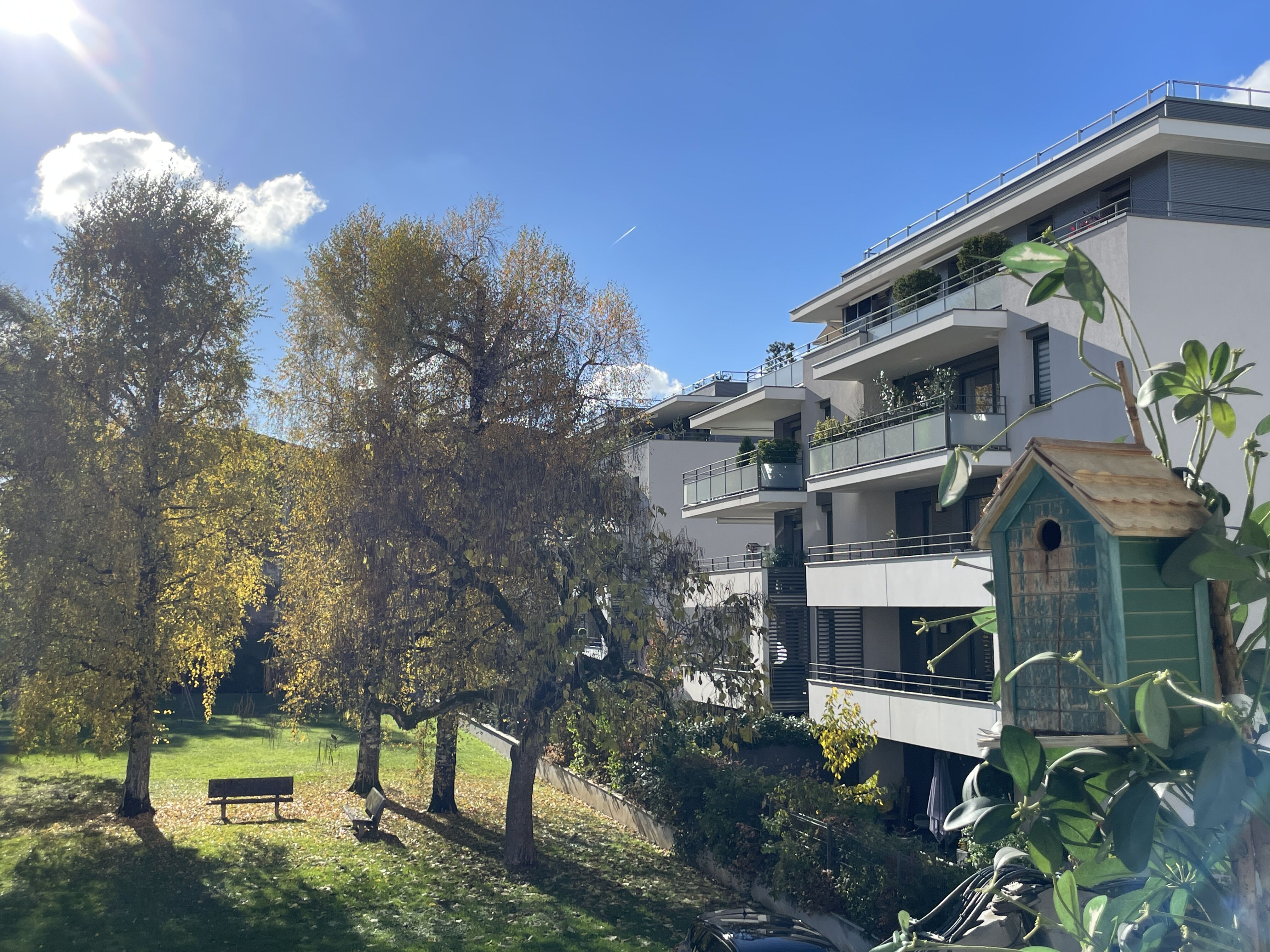 T3 annecy le vieux lumineux, vue parc, proche lac