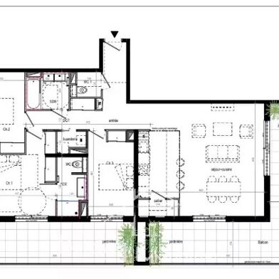 Appartement 4 pièces 625000 €
