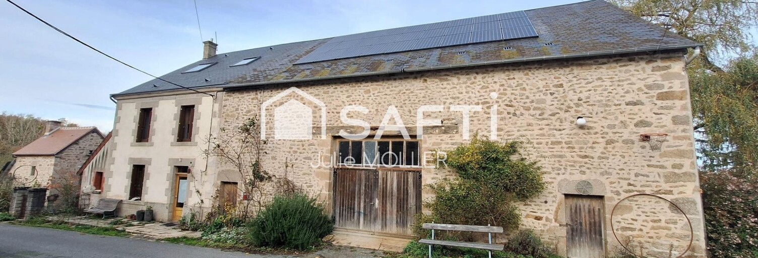 Maison 8 Pièces 220 m² à vendre à Châtelus-Malvaleix (23270)