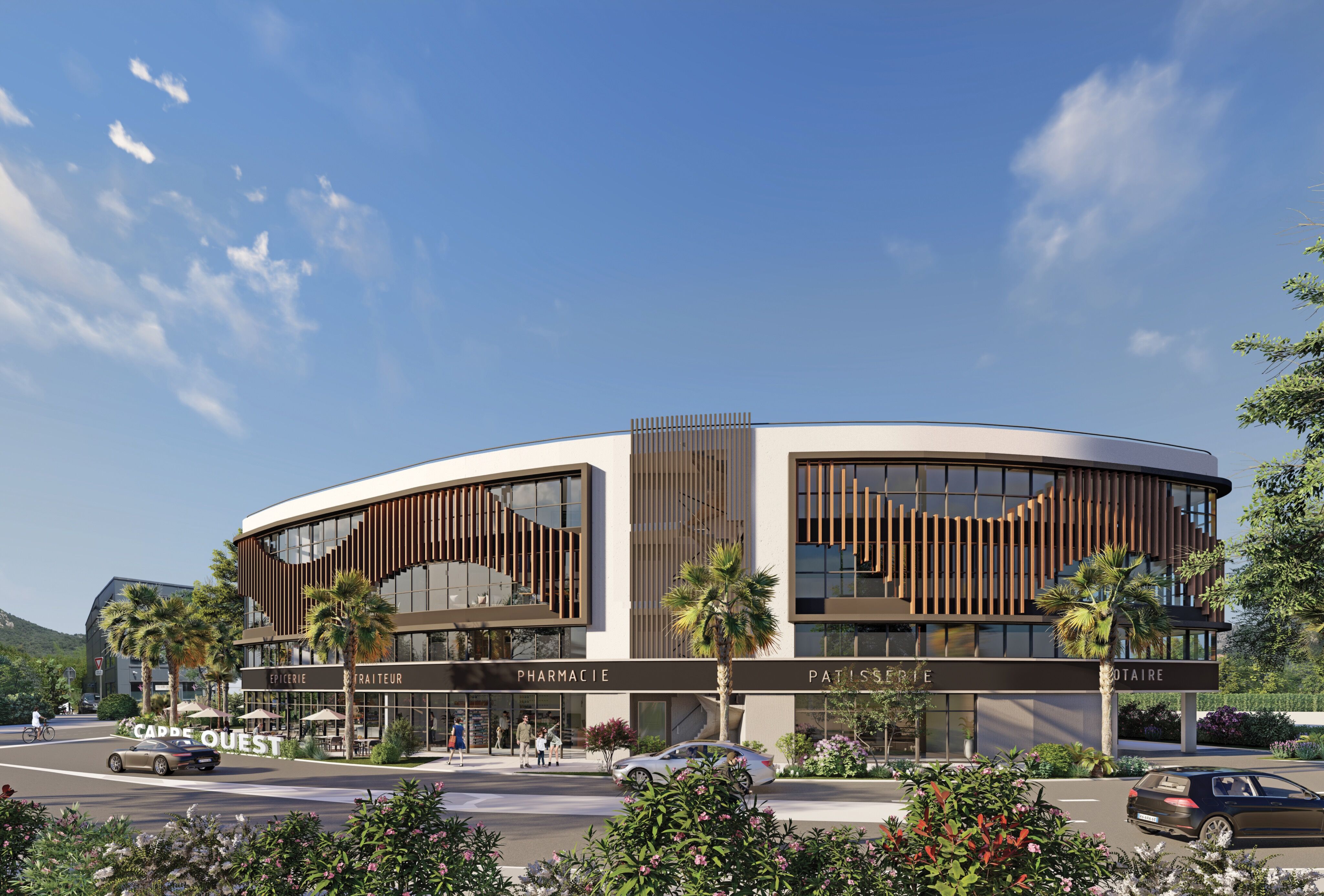 CARRE OUEST  Bureau neuf Hyères 83400