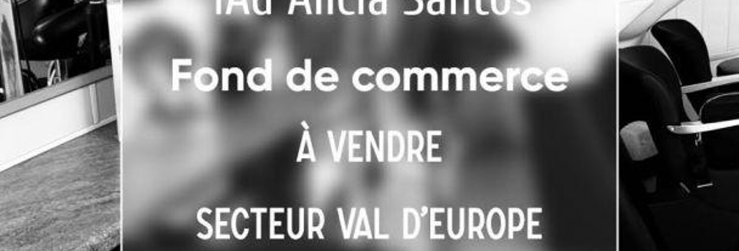 Commerce  42 m² à vendre à Bussy-Saint-Georges (77600)