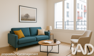 Appartement 2 Pièces 35 m² à vendre à Cergy (95800)