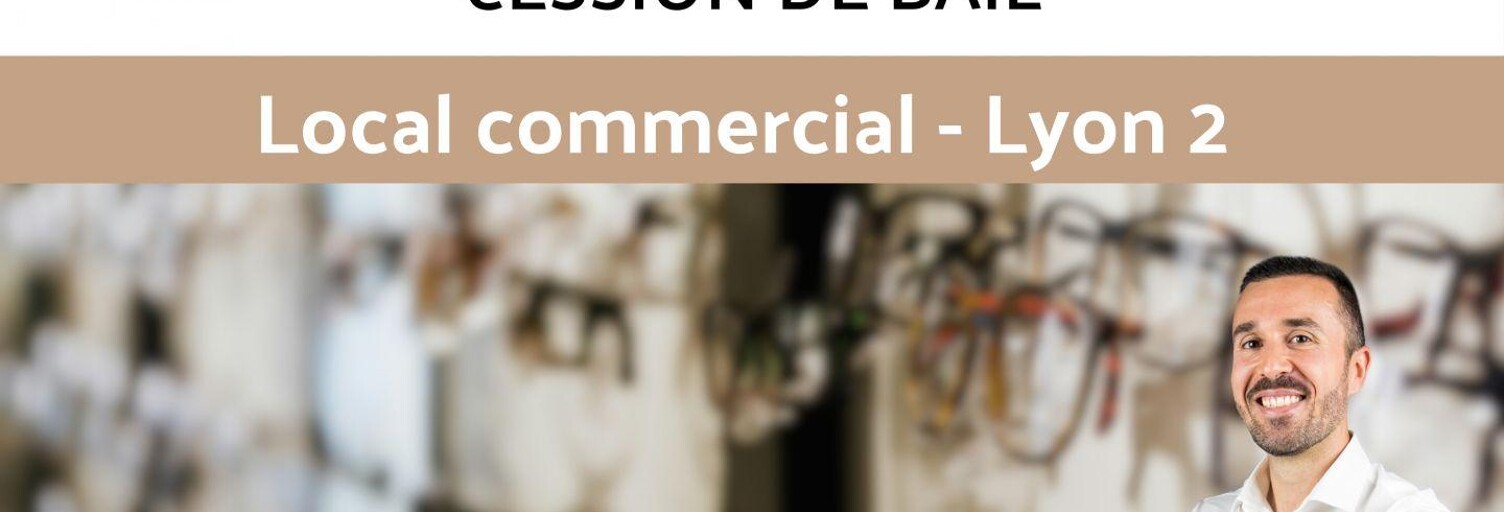 Commerce  18 m² à vendre à Lyon 2 (69002)