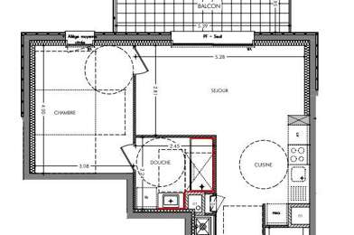 Appartement 2 pièces 169000 €