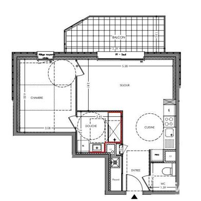 Appartement 2 pièces 169000 €