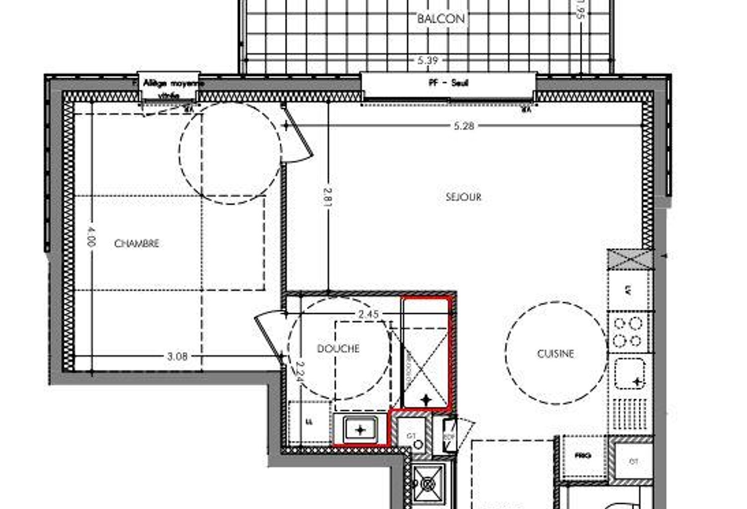 Vente Appartement 2 pièces — photo 1