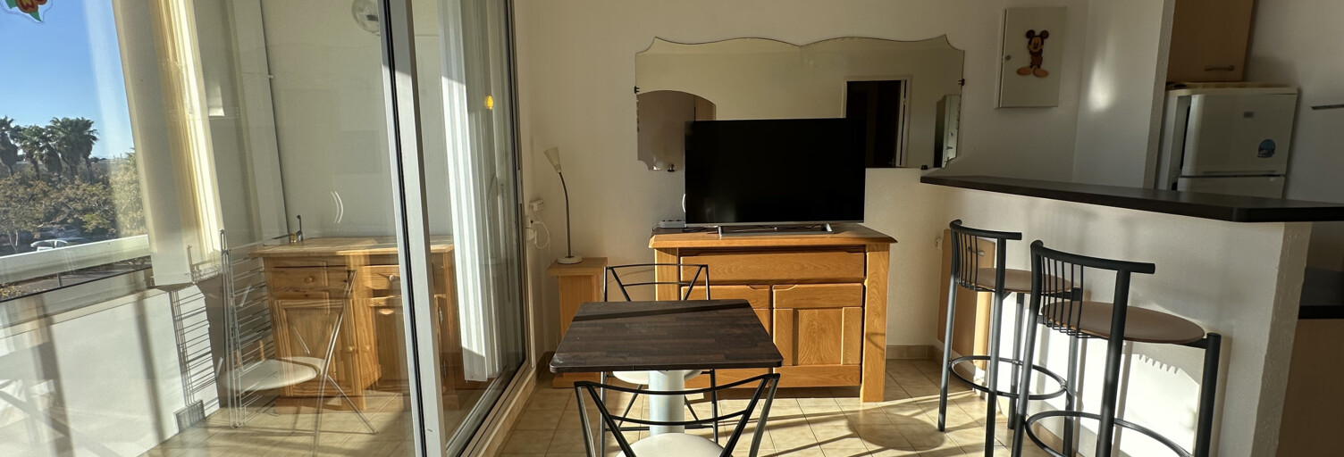 Appartement 2 Pièces 28 m² à vendre à Sète (34200)