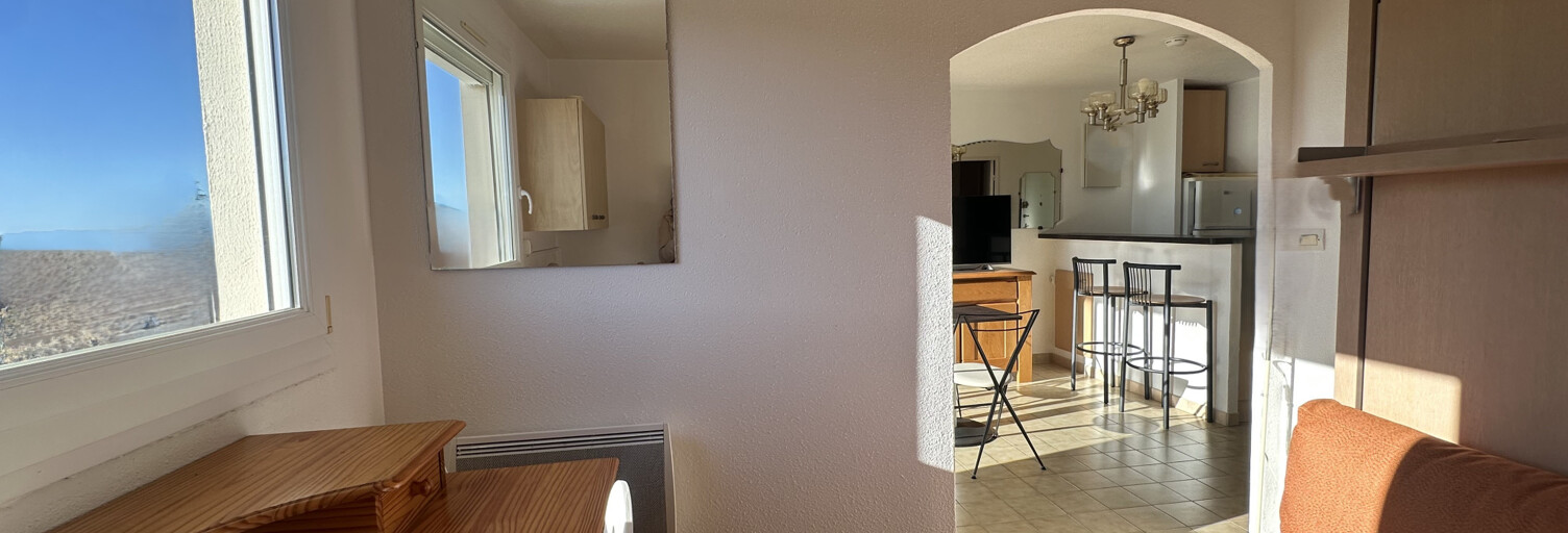 Appartement 2 Pièces 28 m² à vendre à Sète (34200)