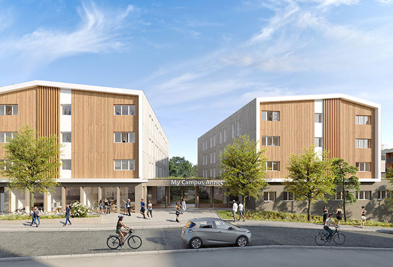 Investissez à Annecy dans notre programme immobilier neuf My Campus Annecy — photo 1