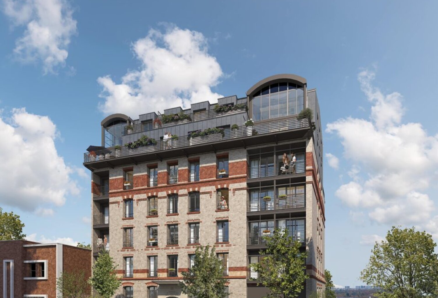 Vente programme neuf T2, T3, T4, T5 43 à 147 m² Puteaux (92800) — photo 1