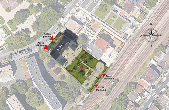 Vente programme neuf T2, T3, T4, T5 43 à 147 m² Puteaux (92800) — photo 3