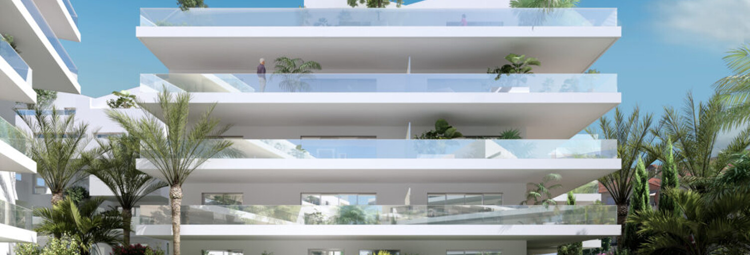 Appartement neuf T2, T4 Pièce 43 à 87 m² à vendre à Cannes (06400)