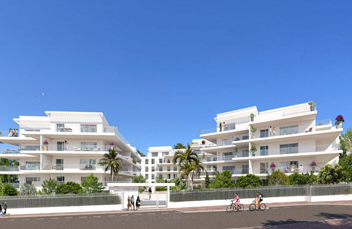 Vente programme neuf T2, T3, T4 42 à 81 m² Cannes (06400) — photo 3