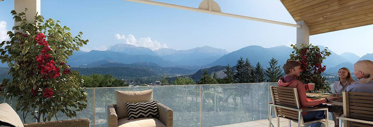 Appartement neuf T3, T4 Pièce 68 à 84 m² à vendre à Claix (38640)