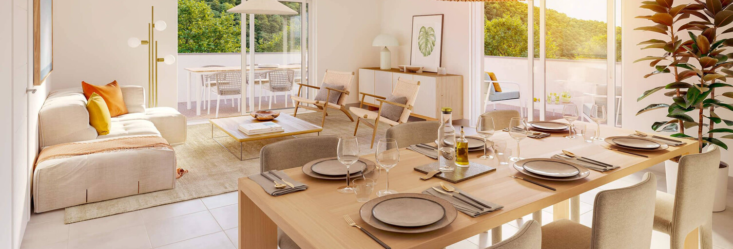 Appartement neuf T3, T5 Pièce 65 à 108 m² à vendre à Saint-Martin-d'Hères (38400)