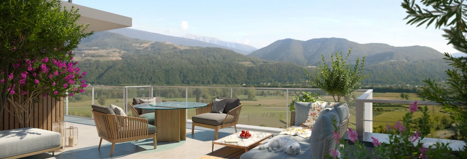 Appartement neuf T4 Pièce 77 à 85 m² à vendre à Meylan (38240)