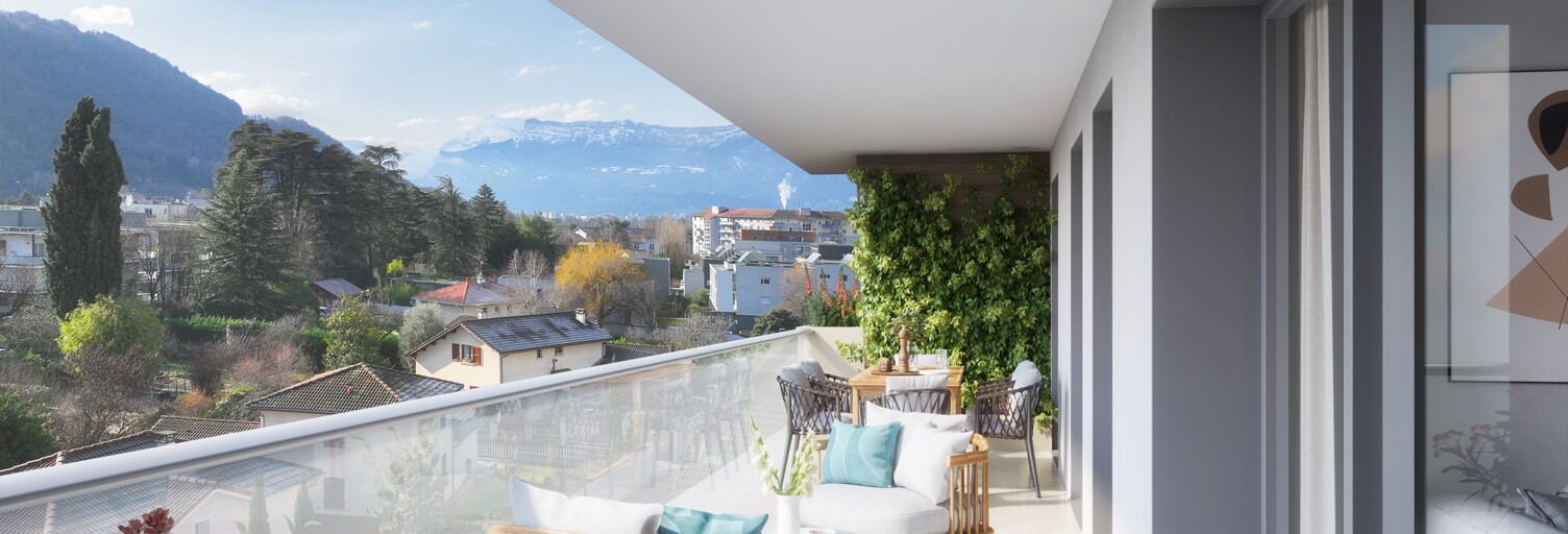 Appartement neuf T2, T3, T4 Pièce 46 à 83 m² à vendre à Gières (38610)