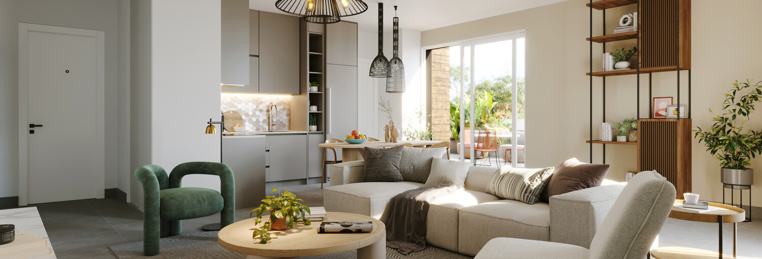 Appartement neuf T3, T4 Pièce 64 à 87 m² à vendre à Meylan (38240)