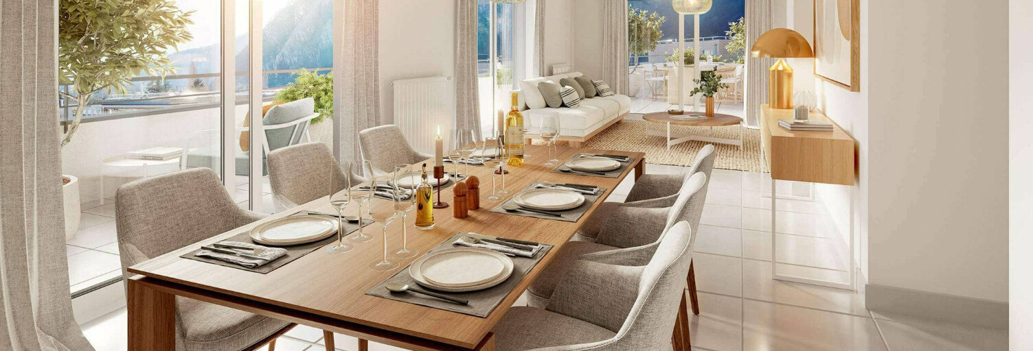 Appartement neuf T2, T3, T4 Pièce 45 à 89 m² à vendre à Sassenage (38360)