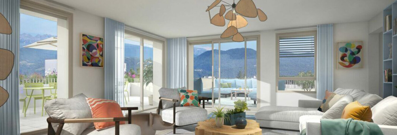 Appartement neuf T2, T3, T4 Pièce 37 à 113 m² à vendre à Meylan (38240)