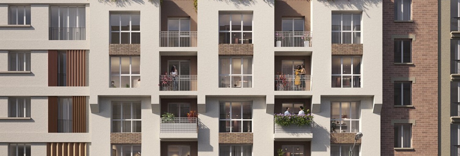 Appartement neuf T1, T2, T3, T4 Pièce 26 à 73 m² à vendre à Colombes (92700)