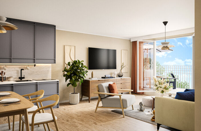 Vente programme neuf T1, T2, T3, T4 26 à 73 m² Colombes (92700) — photo 5