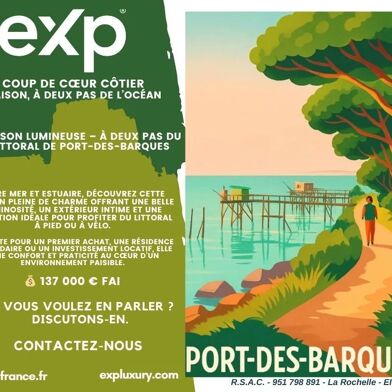 Maison 4 pièces 137000 €