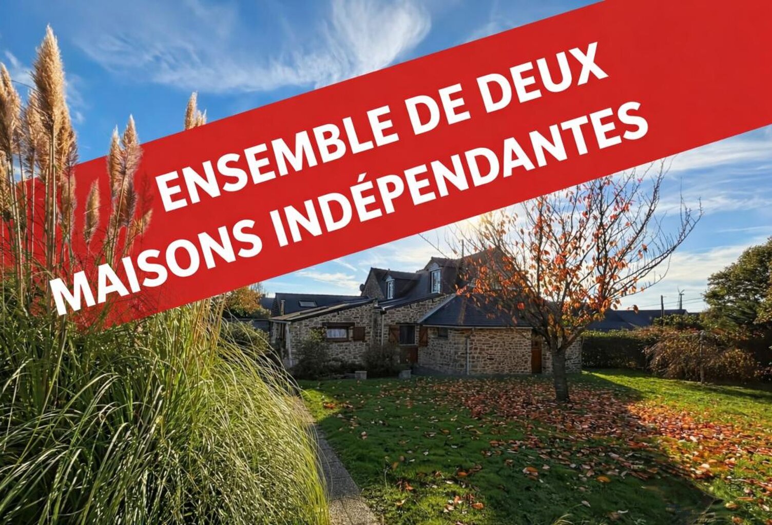 Ensemble de 2 maisons indépendantes — photo 1
