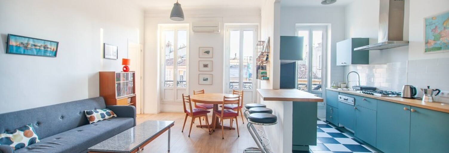 Appartement 3 Pièces 62 m² à vendre à Marseille 1 (13001)