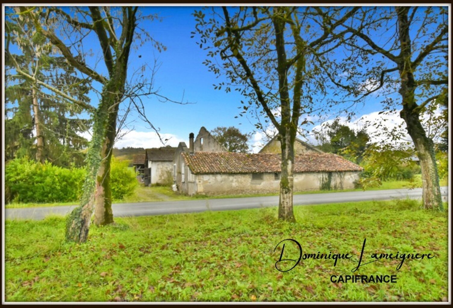PROCHE PEYREHORADE ( 10 mn côté EST ) - CORPS DE FERME 265 m2 + DEPENDANCES 80 m2 — photo 1