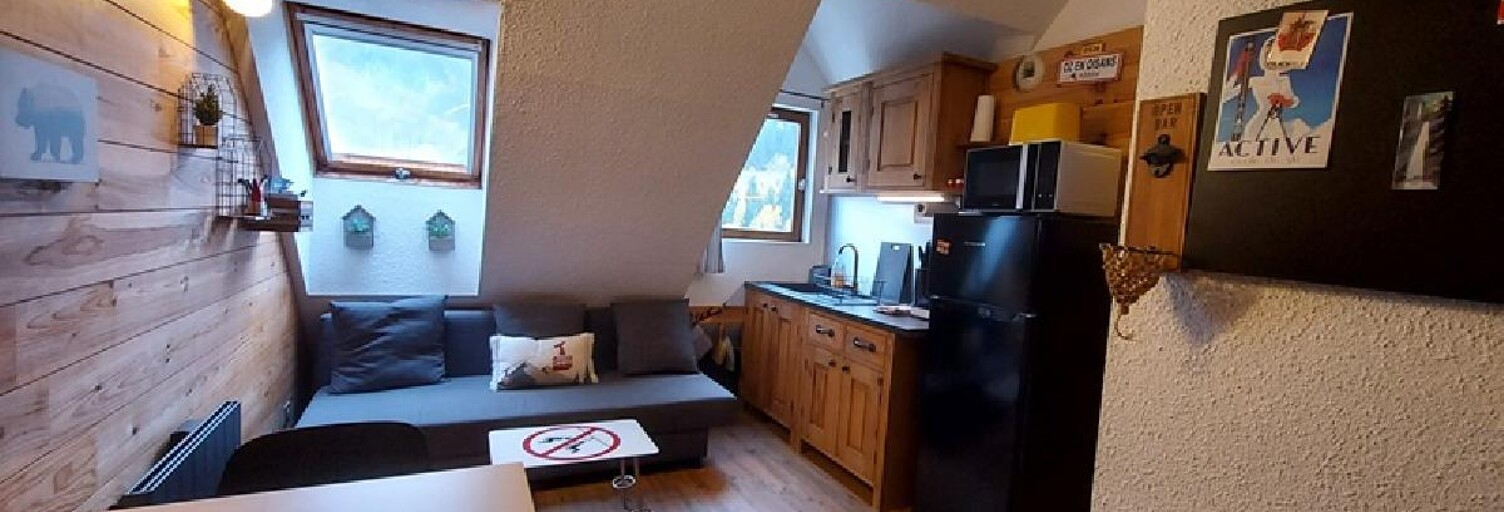 Appartement 2 Pièces 20 m² à vendre à Oz (38114)