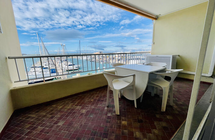 ACHAT CAP D'AGDE SECTEUR VIEUX PORT SUPERBE T3 VUE MER ET PO — photo 2