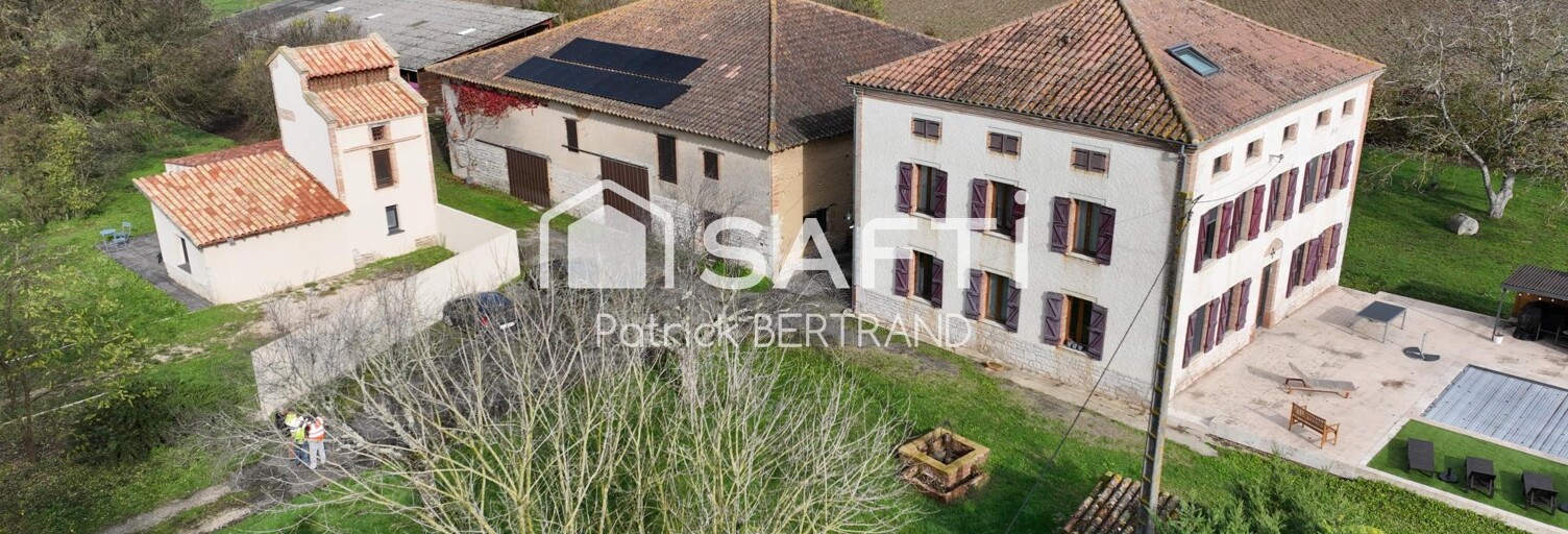 Maison 7 Pièces 319 m² à vendre à Bioule (82800)