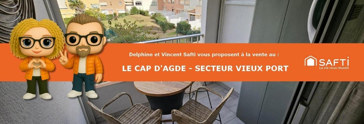 Appartement 1 Pièce 23 m² à vendre à Agde (34300)