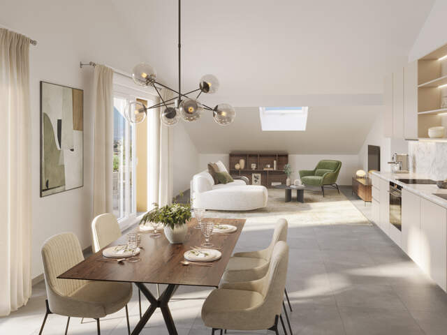 T4 duplex dernier étage  100,92 m2   Résidence neuve avec pr — photo du bien