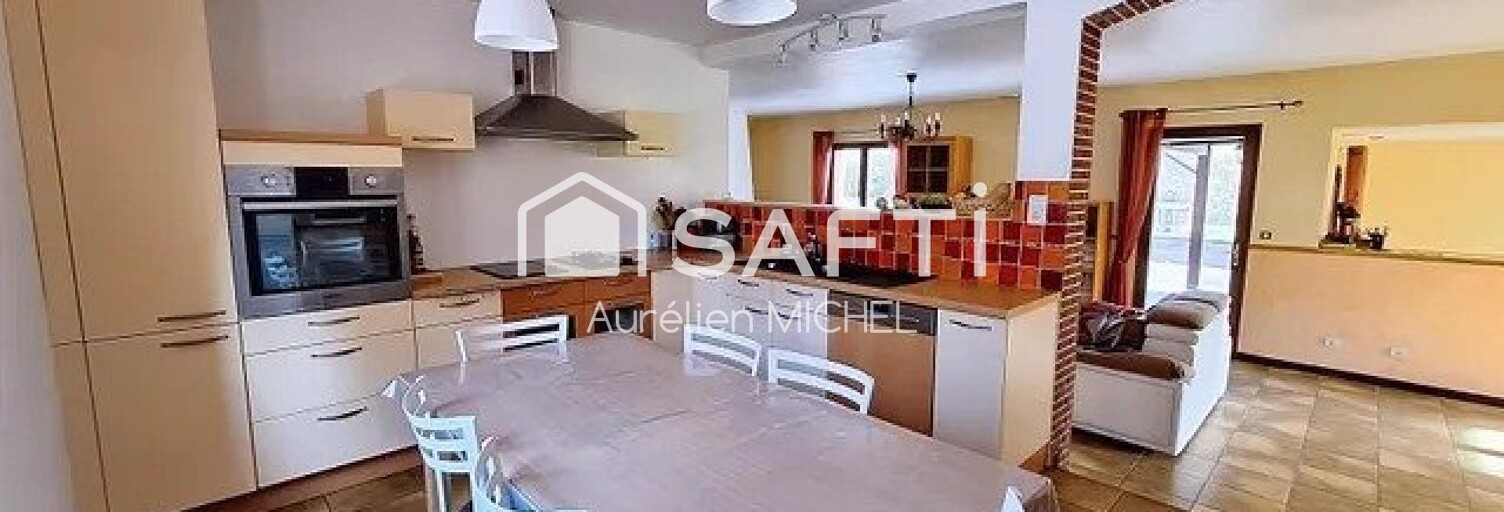 Maison 6 Pièces 168 m² à vendre à Faramans (01800)