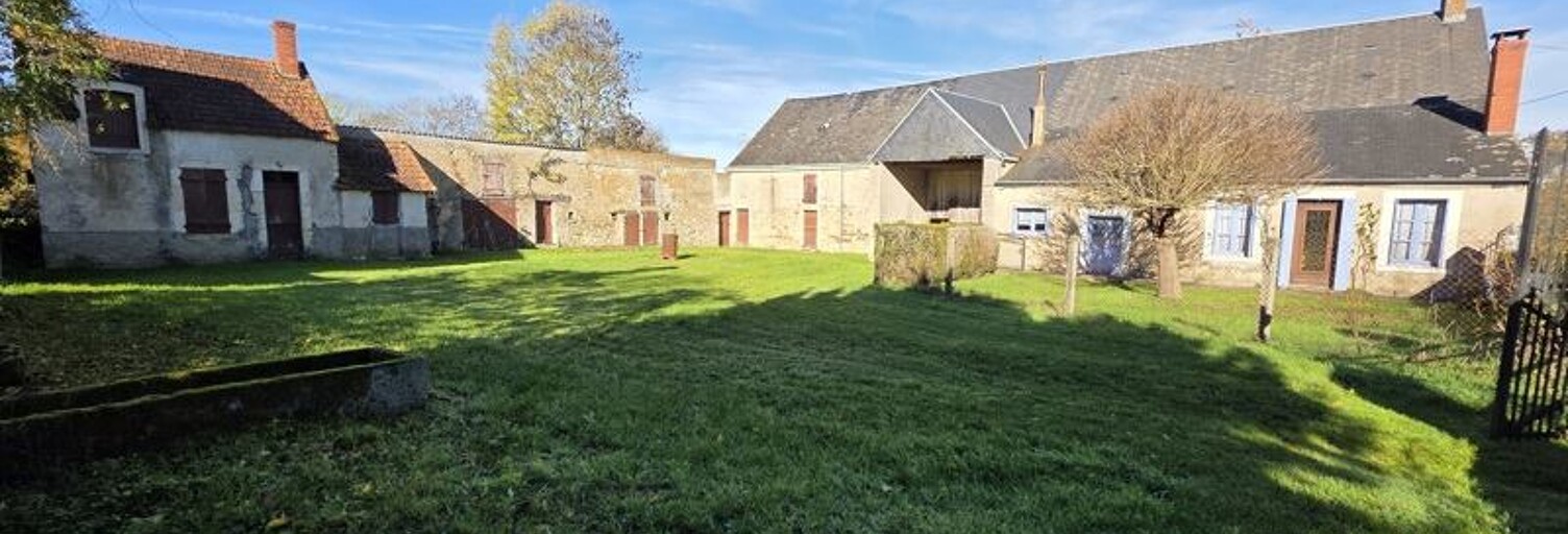 Maison 3 Pièces 103 m² à vendre à Saint-Hilaire-en-Lignières (18160)