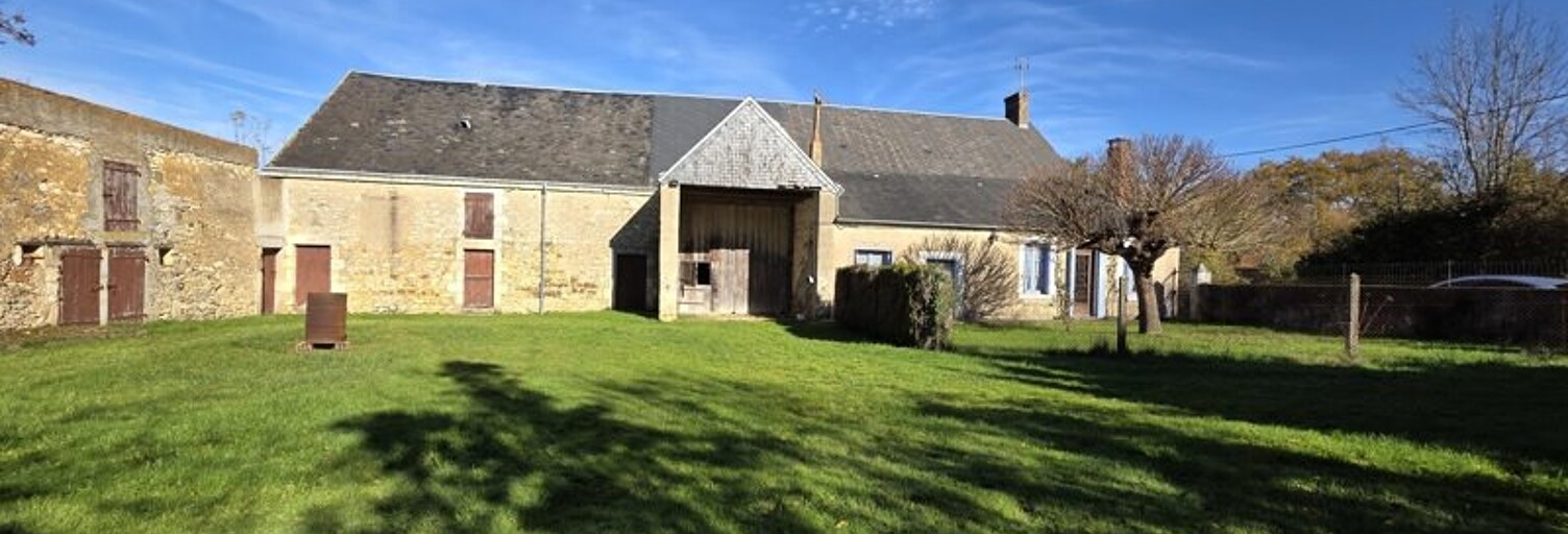 Maison 3 Pièces 103 m² à vendre à Saint-Hilaire-en-Lignières (18160)