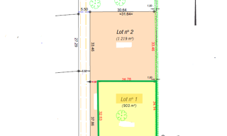 Terrain  903 m² à vendre à Sigoulès-et-Flaugeac (24240)