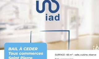 Commerce  66 m² à vendre à Saint-Pierre (97410)