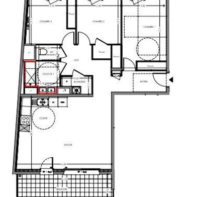 Appartement 4 pièces 309000 €