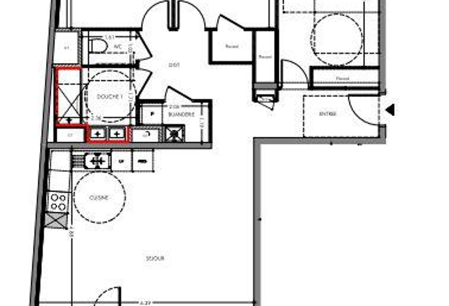 Vente Appartement 4 pièces — photo 1