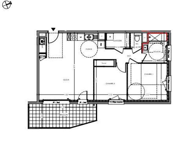 Vente Appartement 3 pièces — photo du bien