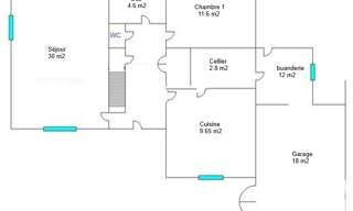 Maison 4 Pièces 98 m² à vendre à Pouzolles (34480)